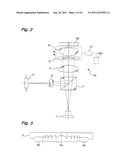 OPTICAL HEAD, DIFFRACTION DEVICE, OBJECTIVE LENS, AND OPTICAL DISC     APPARATUS diagram and image