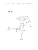 OPTICAL HEAD, DIFFRACTION DEVICE, OBJECTIVE LENS, AND OPTICAL DISC     APPARATUS diagram and image