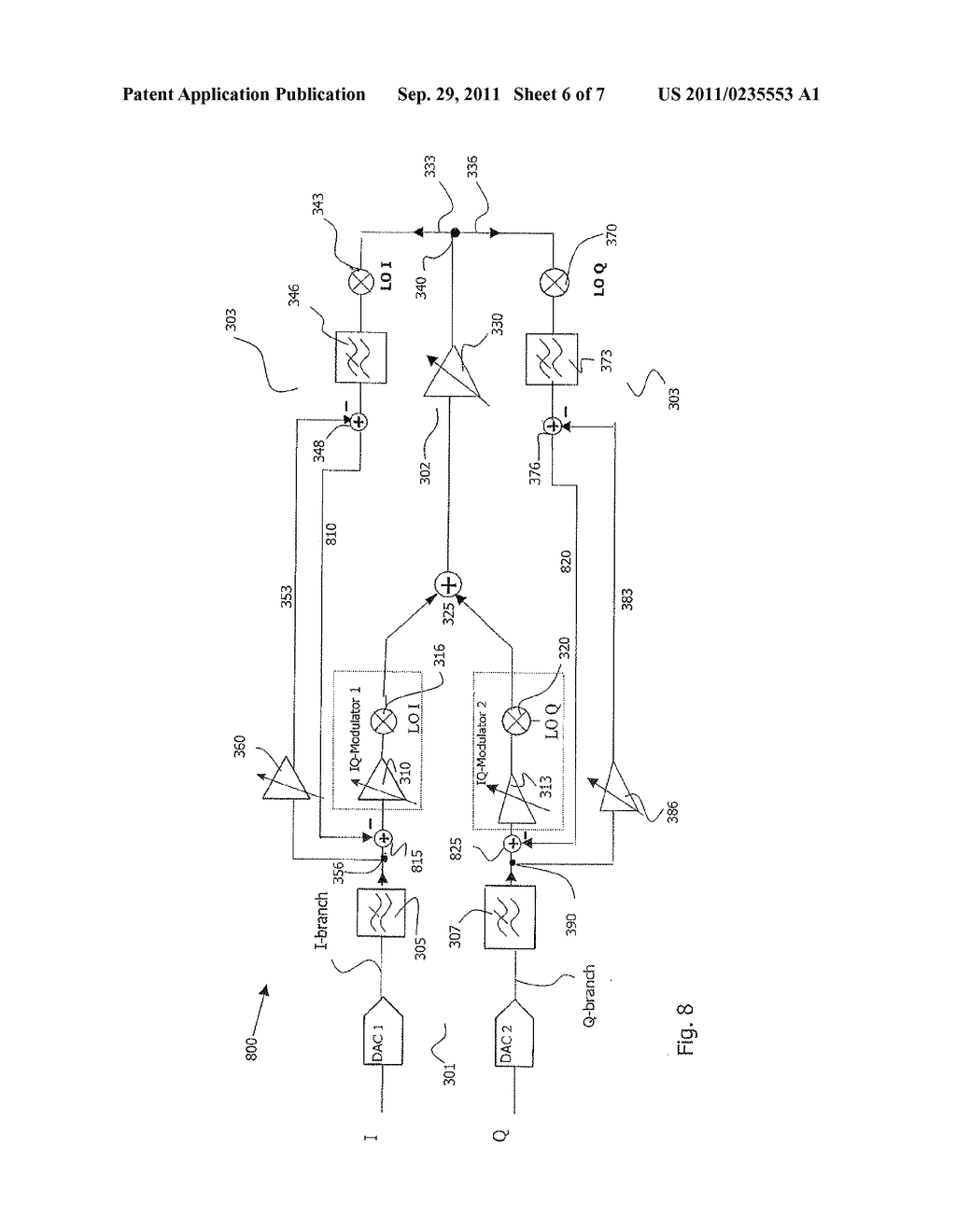 Technique for Suppressing Noise in a Transmitter Device - diagram, schematic, and image 07