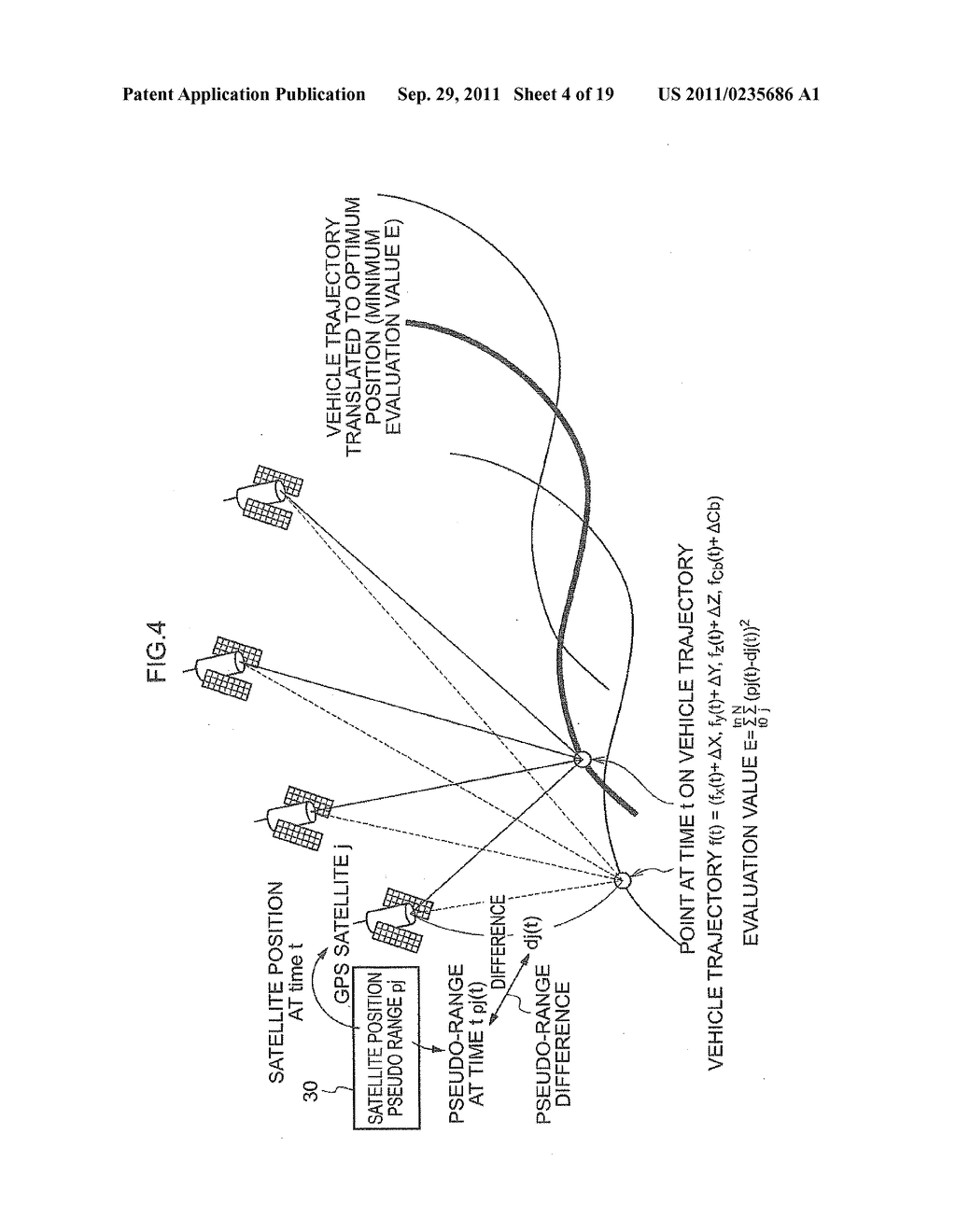 POSITION ESTIMATION APPARATUS AND COMPUTER READABLE MEDIUM STORING     POSITION ESTIMATION PROGRAM - diagram, schematic, and image 05