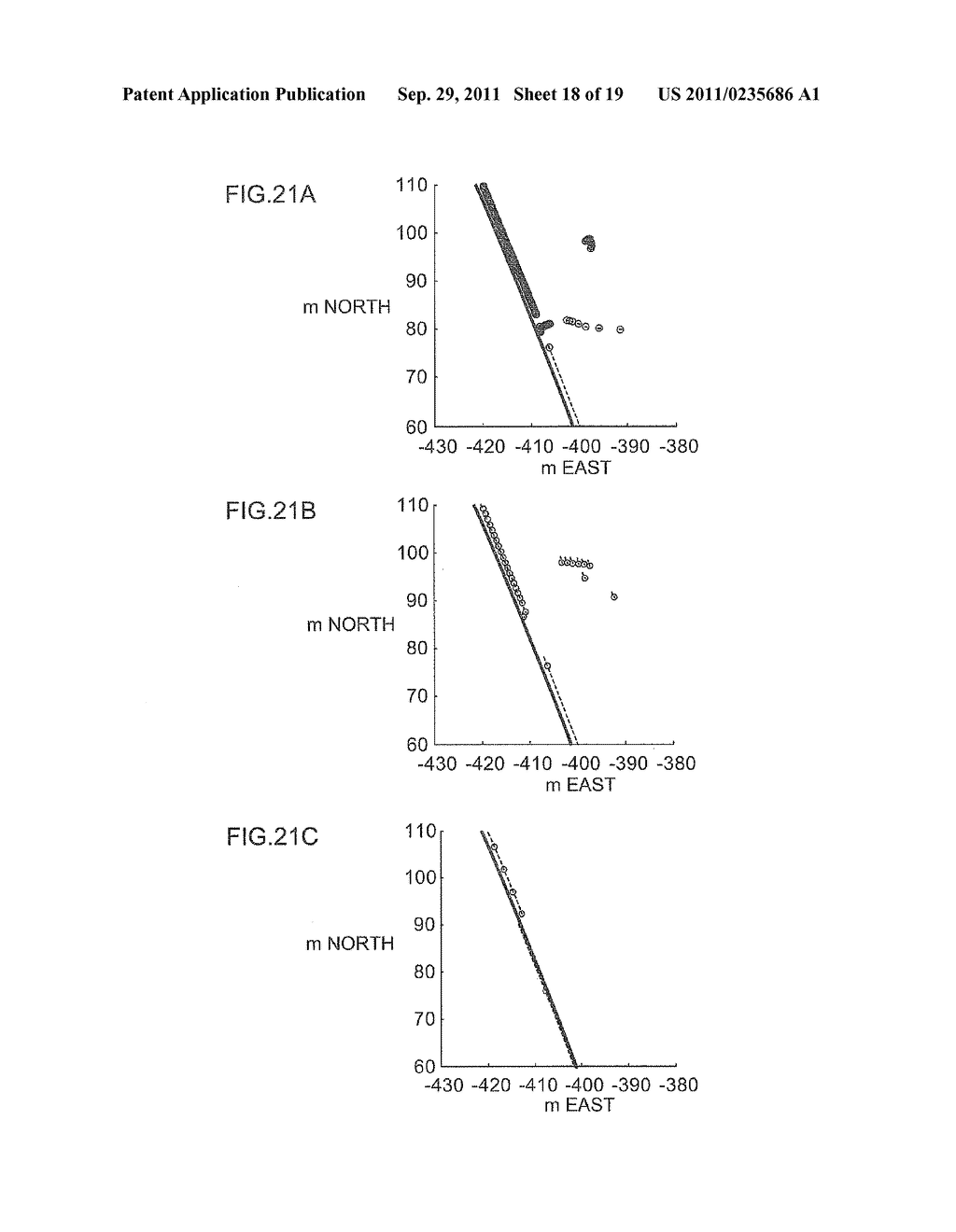 POSITION ESTIMATION APPARATUS AND COMPUTER READABLE MEDIUM STORING     POSITION ESTIMATION PROGRAM - diagram, schematic, and image 19