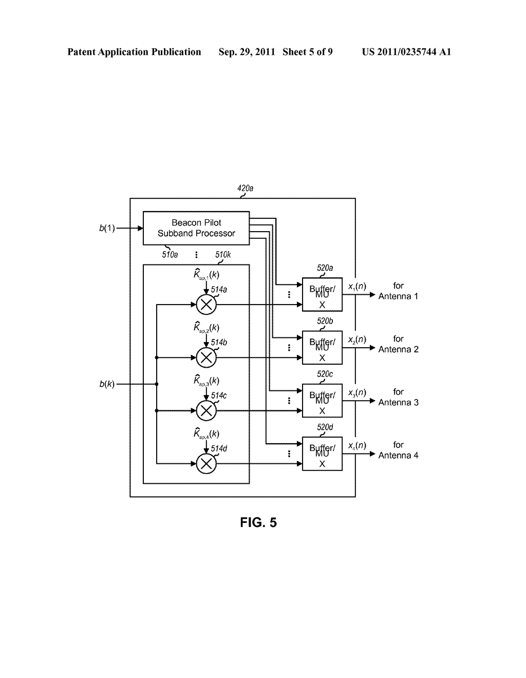 PILOTS FOR MIMO COMMUNICATION SYSTEMS - diagram, schematic, and image 06