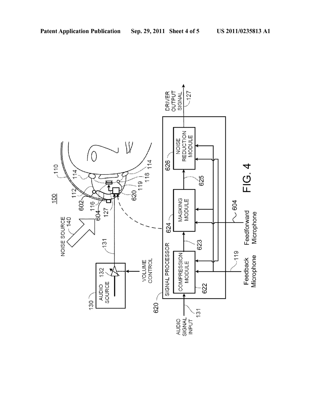 Adapted Audio Masking - diagram, schematic, and image 05