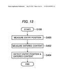 Apparatus for sensing user condition to assist handwritten entry and a     method therefor diagram and image