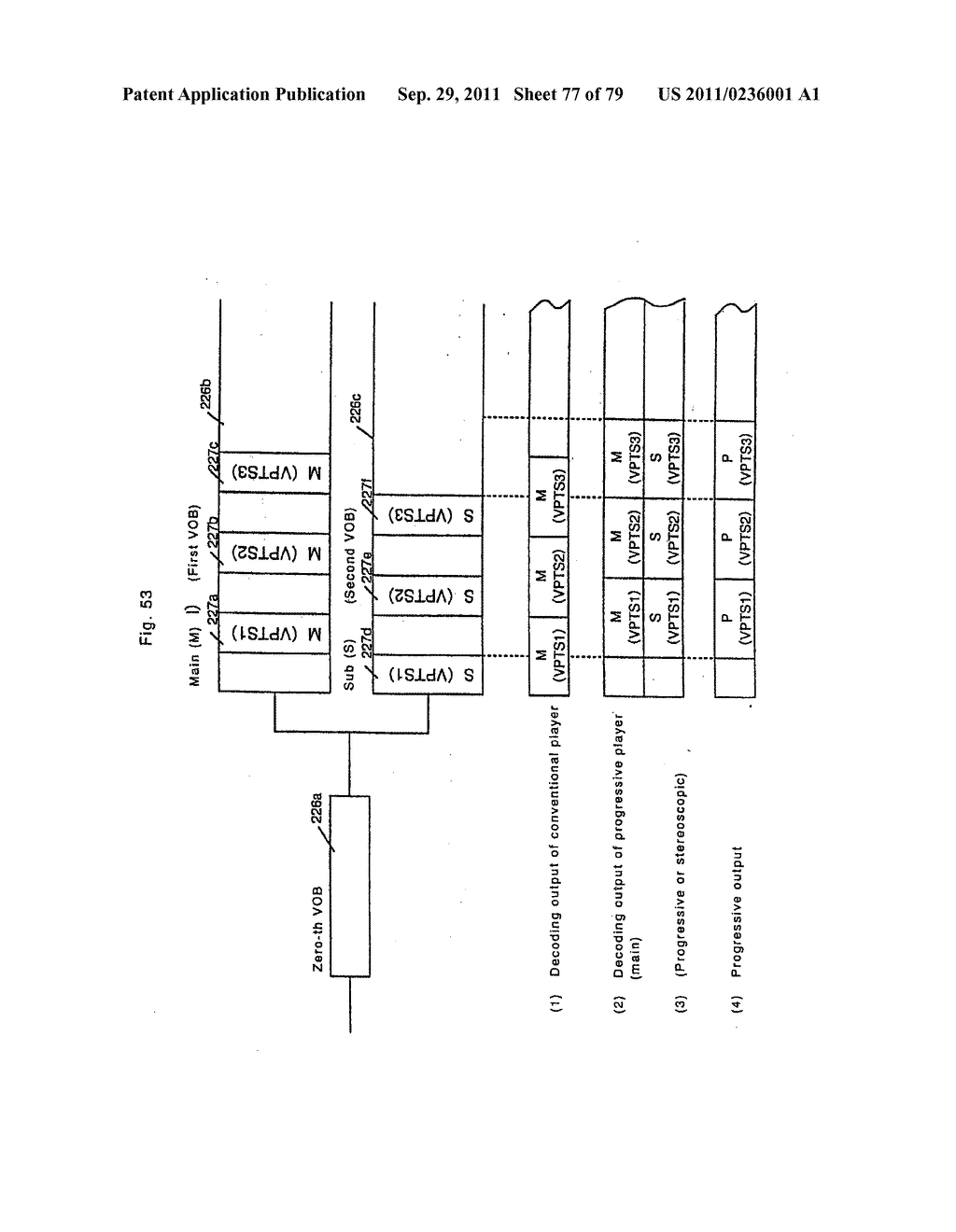 HIGH-RESOLUTION OPTICAL DISK FOR RECORDING STEREOSCOPIC VIDEO, OPTICAL     DISK REPRODUCING DEVICE, AND OPTICAL DISK RECORDING DEVICE - diagram, schematic, and image 78