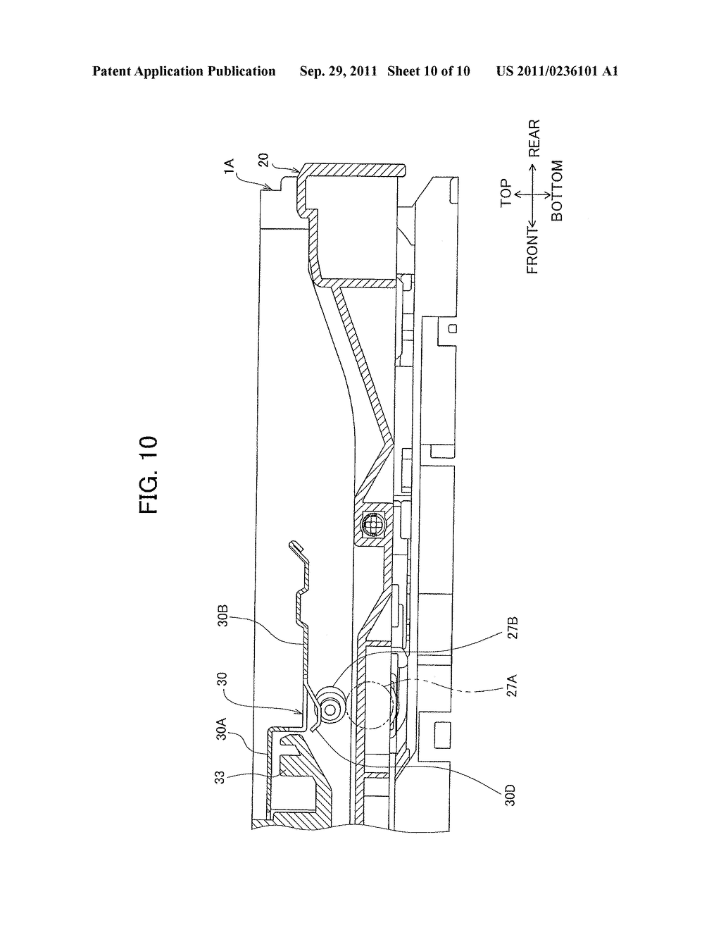 IMAGE FORMING APPARATUS WITH REDUCED HEIGHT - diagram, schematic, and image 11