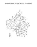 AUTO-RACK RAILROAD CAR VEHICLE WHEEL CHOCK diagram and image