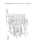 AUTO-RACK RAILROAD CAR VEHICLE WHEEL CHOCK diagram and image