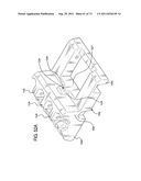 AUTO-RACK RAILROAD CAR VEHICLE WHEEL CHOCK diagram and image