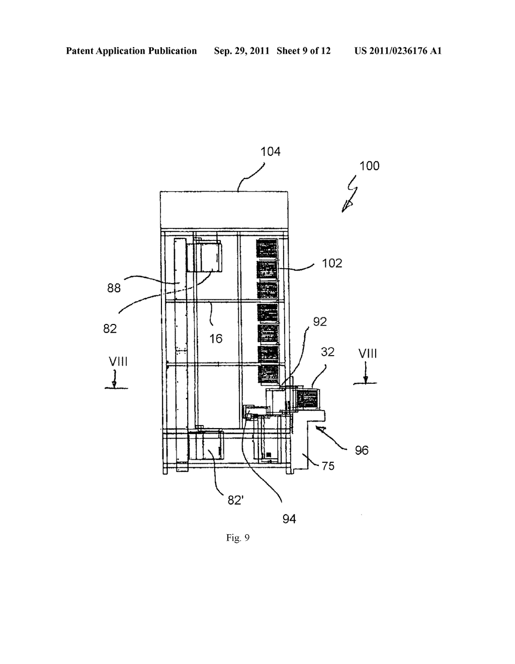 Removable compartments for workpiece stocker - diagram, schematic, and image 10