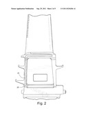 GAS TURBINE BUCKET WITH SERPENTINE COOLED PLATFORM AND RELATED METHOD diagram and image