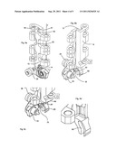 BLOW MOULD APPARATUS WITH CONTROLLED LOCKING MECHANISM diagram and image