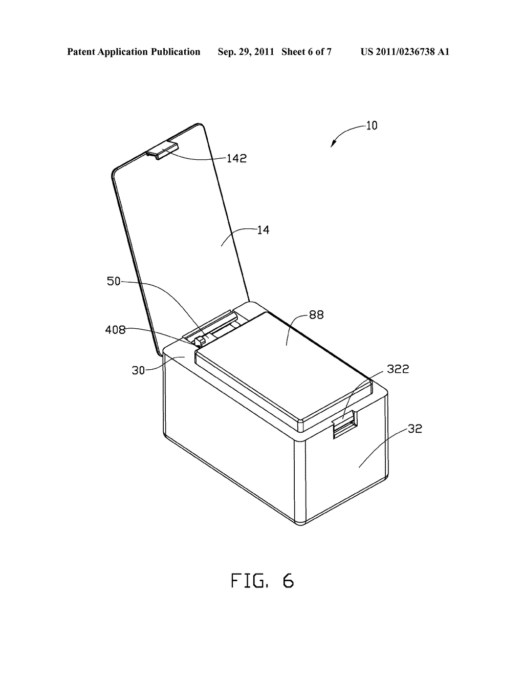 BATTERY BOX AND ELECTRONIC DEVICE USING THE SAME - diagram, schematic, and image 07