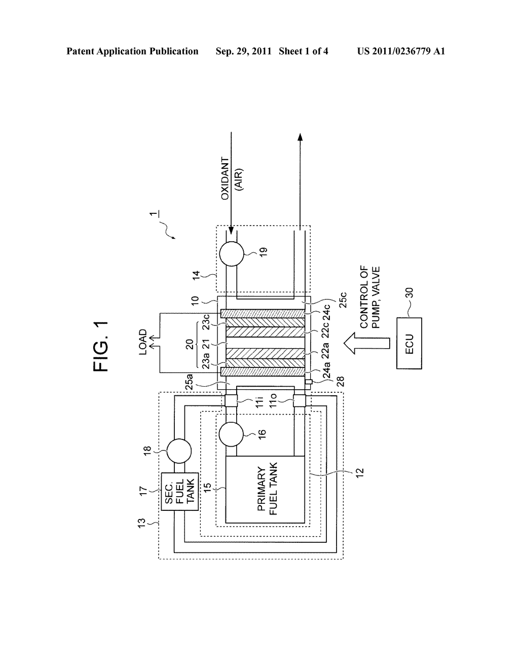 FUEL CELL SYSTEM - diagram, schematic, and image 02