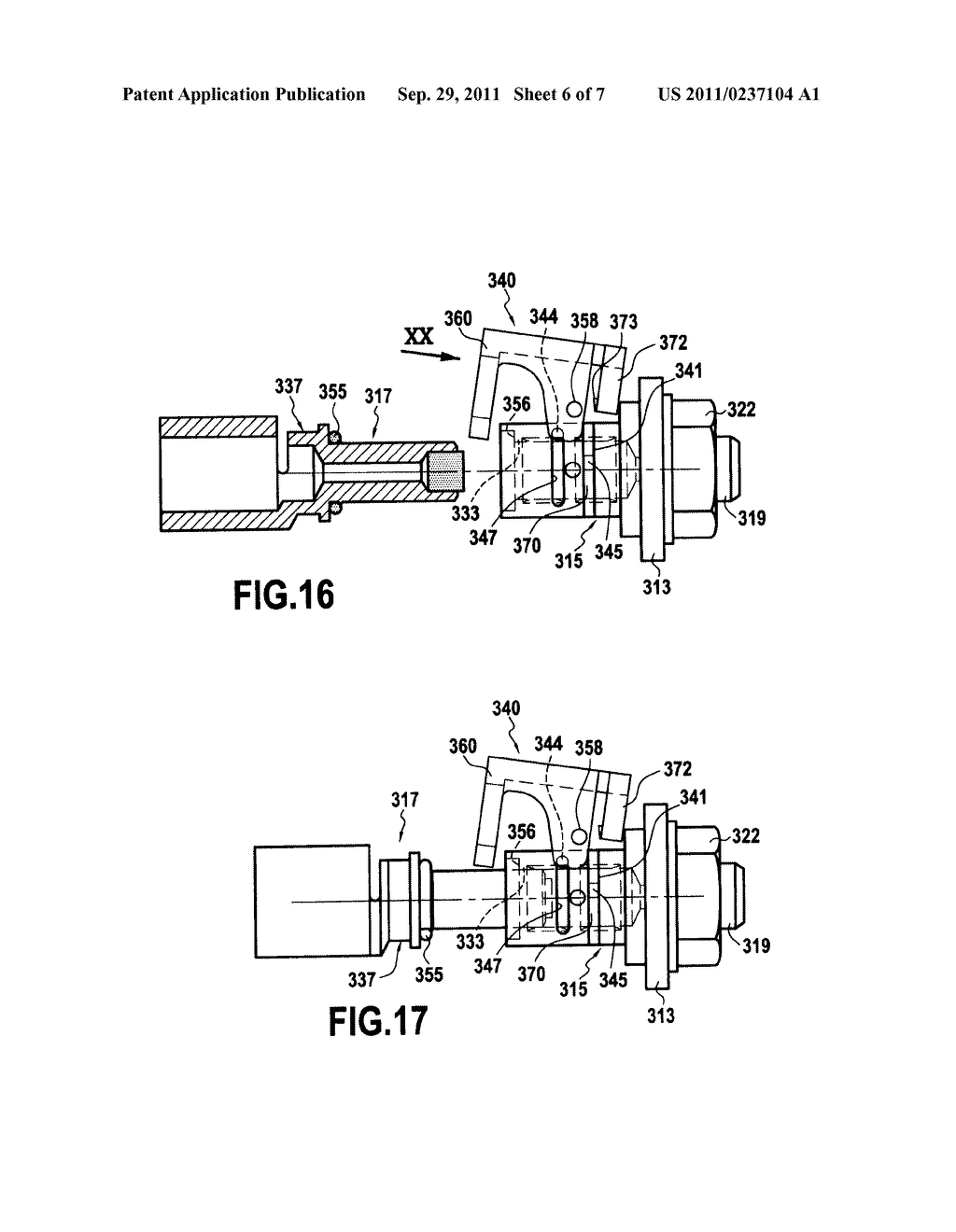 CONNECTION DEVICE BETWEEN AN ELECTRICAL CABLE AND A CONDUCTING STRUCTURE,     ESPECIALLY FOR A CURRENT RETURN CIRCUIT - diagram, schematic, and image 07