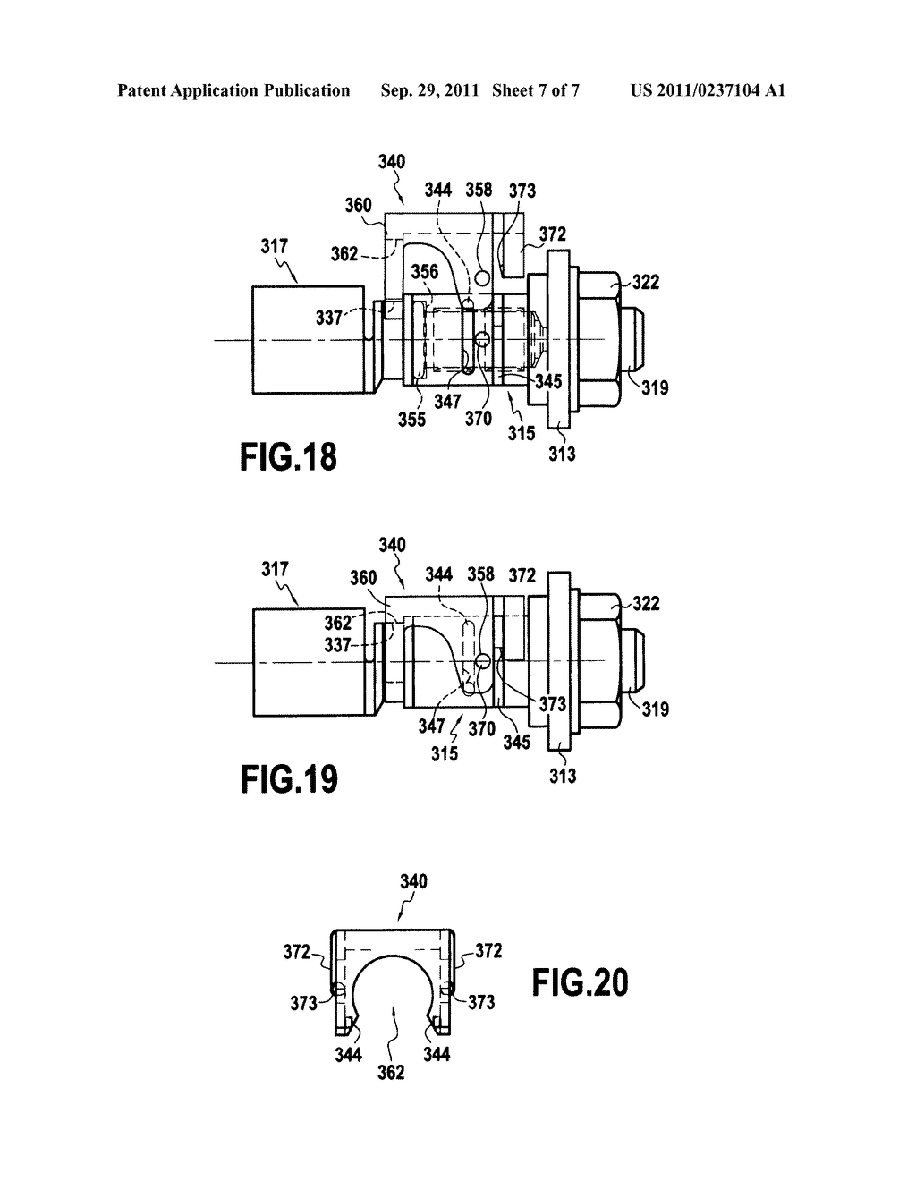 CONNECTION DEVICE BETWEEN AN ELECTRICAL CABLE AND A CONDUCTING STRUCTURE,     ESPECIALLY FOR A CURRENT RETURN CIRCUIT - diagram, schematic, and image 08