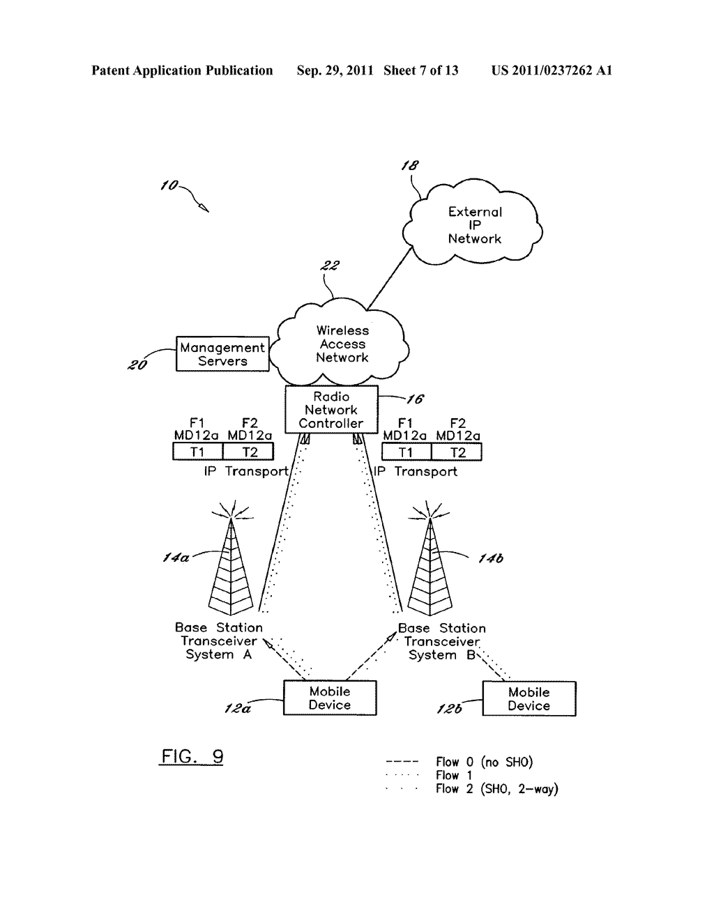 METHOD AND SYSTEM FOR SOFT HANDOFF IN MOBILE BROADBAND SYSTEMS - diagram, schematic, and image 08