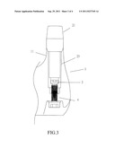 DIRECTION CHANGE STRUCTURE OF GOLF CLUB HEAD diagram and image