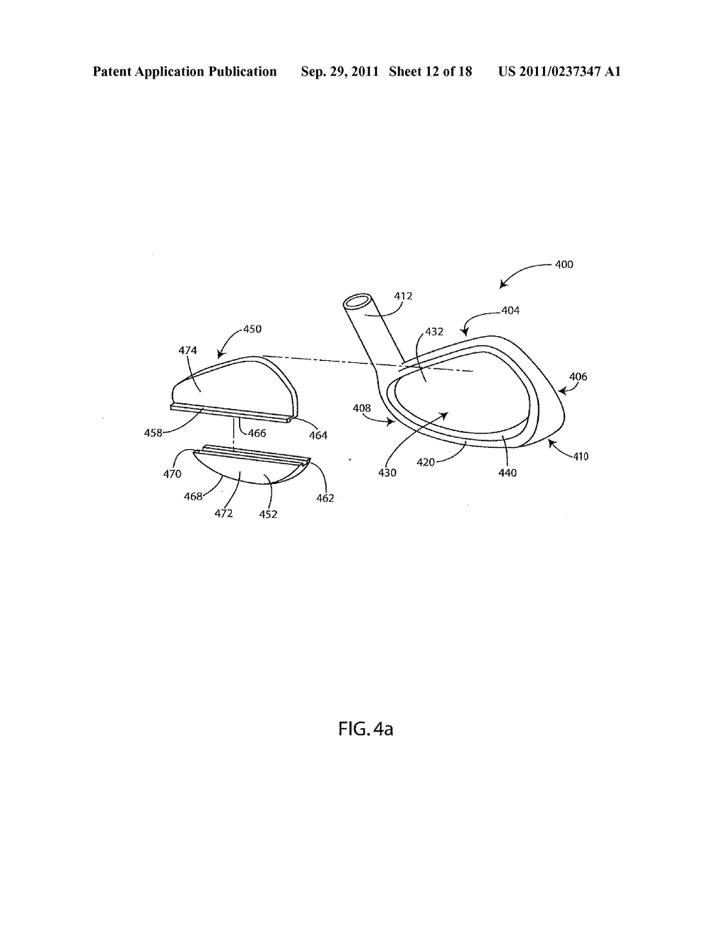 GOLF CLUB HEAD - diagram, schematic, and image 13