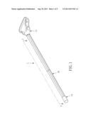 SHAFT FOR LACROSSE STICK diagram and image