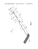 HOCKEY STICK APPARATUS FOR STICK HANDLING TRAINING AND LOCKING MECHANISM     FOR SAME diagram and image