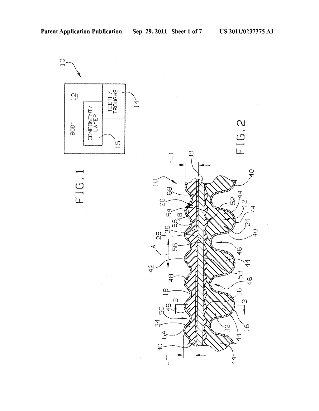 POWER TRANSMISSION BELT AND METHOD OF MAKING A POWER TRANSMISSION BELT - diagram, schematic, and image 02