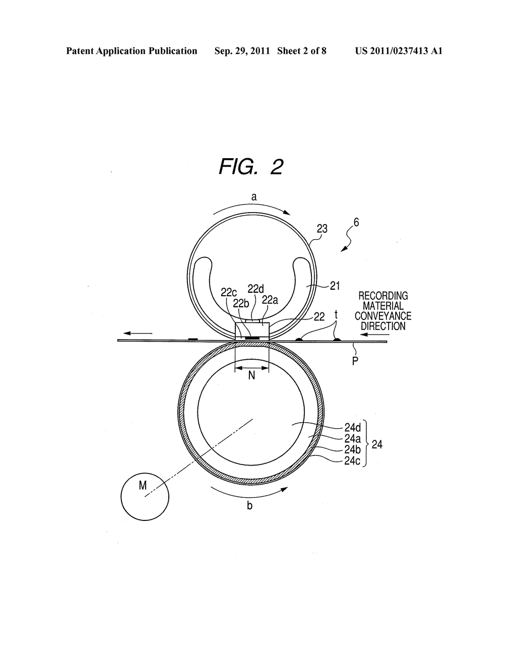 IMAGE HEATING APPARATUS AND PRESSURE ROLLER USED FOR IMAGE HEATING     APPARATUS - diagram, schematic, and image 03