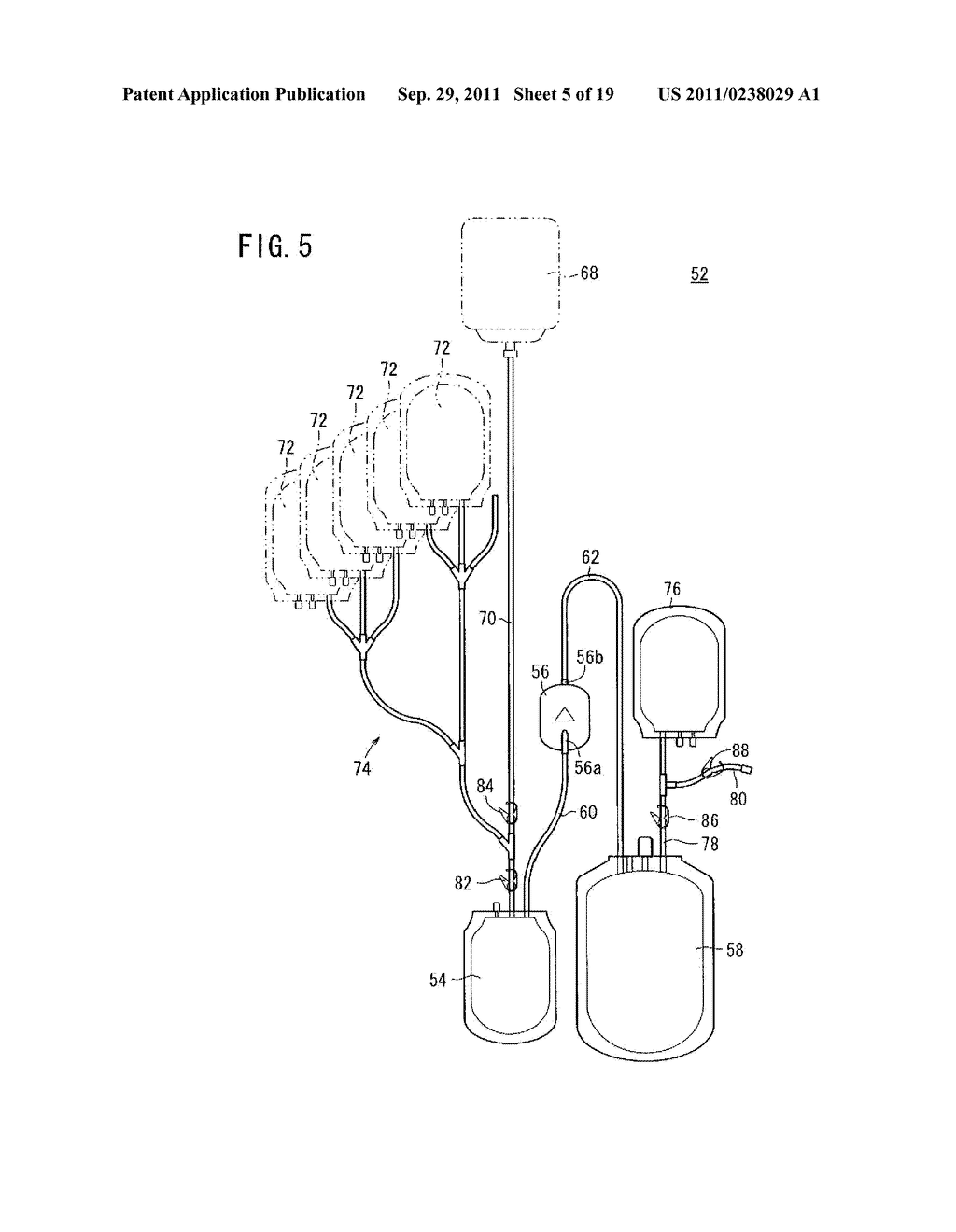 BLOOD BAG SYSTEM AND CASSETTE - diagram, schematic, and image 06