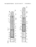 DEVICE FOR THE DISPLACEMENT OF TISSUES, ESPECIALLY BONE TISSUES diagram and image