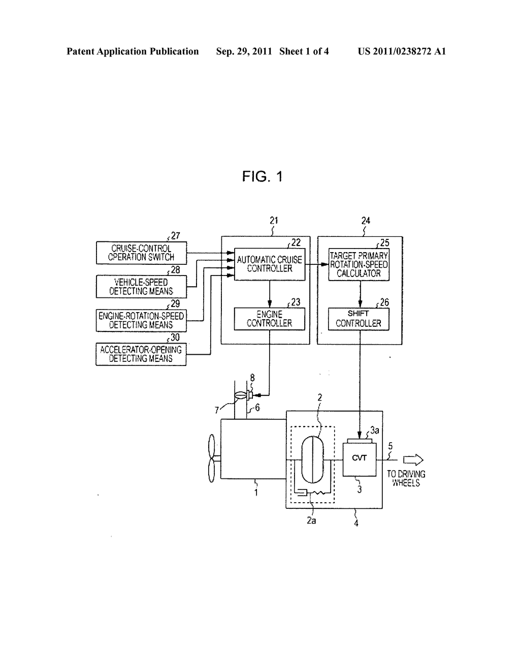 Shift control device for continuously variable transmission - diagram, schematic, and image 02