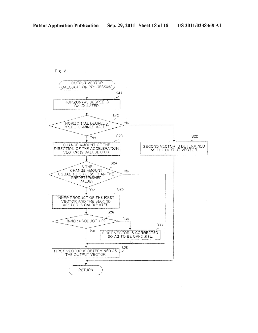 INCLINATION CALCULATION APPARATUS AND INCLINATION CALCULATION PROGRAM, AND     GAME APPARATUS AND GAME PROGRAM - diagram, schematic, and image 19