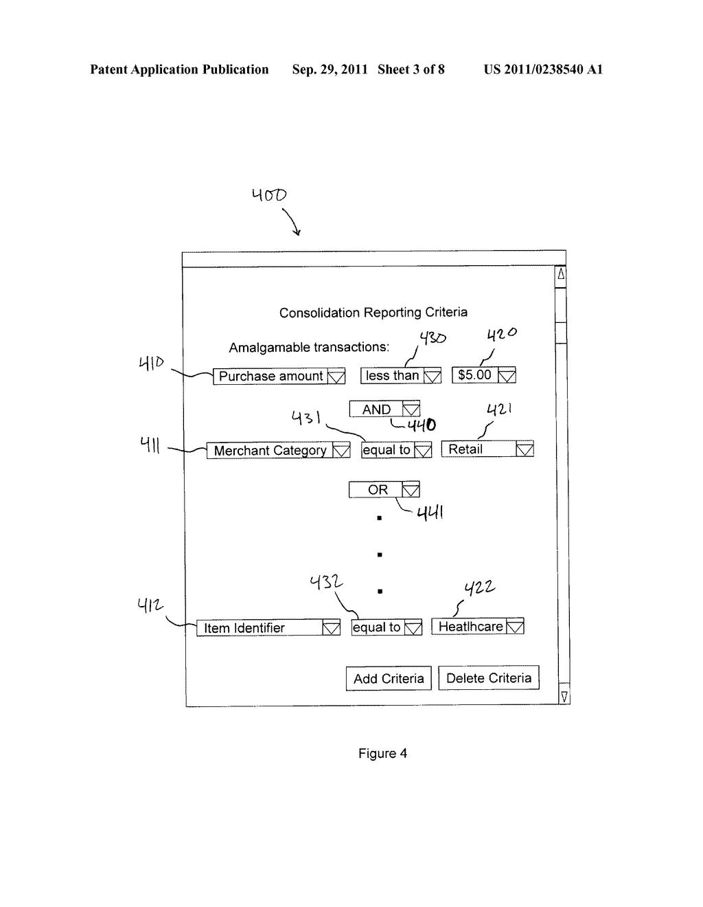 FINANCIAL ACCOUNT MANAGEMENT BASED ON SPECIFIED CRITERIA - diagram, schematic, and image 04