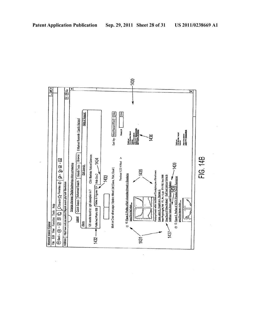 METHOD AND SYSTEM TO SEARCH OBJECTS IN PUBLISHED LITERATURE FOR     INFORMATION DISCOVERY TASKS - diagram, schematic, and image 29