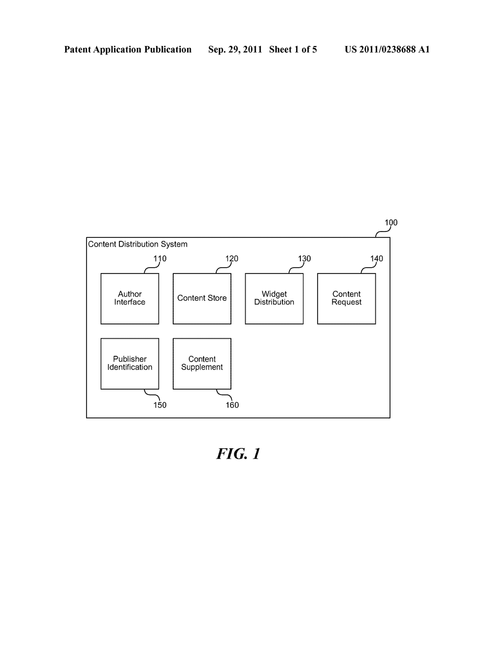 CONTENT DISTRIBUTION USING EMBEDDABLE WIDGETS - diagram, schematic, and image 02