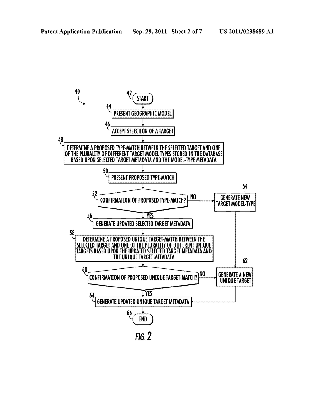 SYSTEM FOR IDENTIFYING A SELECTED TARGET IN A GEOGRAPHIC MODEL AND     ASSOCIATED METHODS - diagram, schematic, and image 03