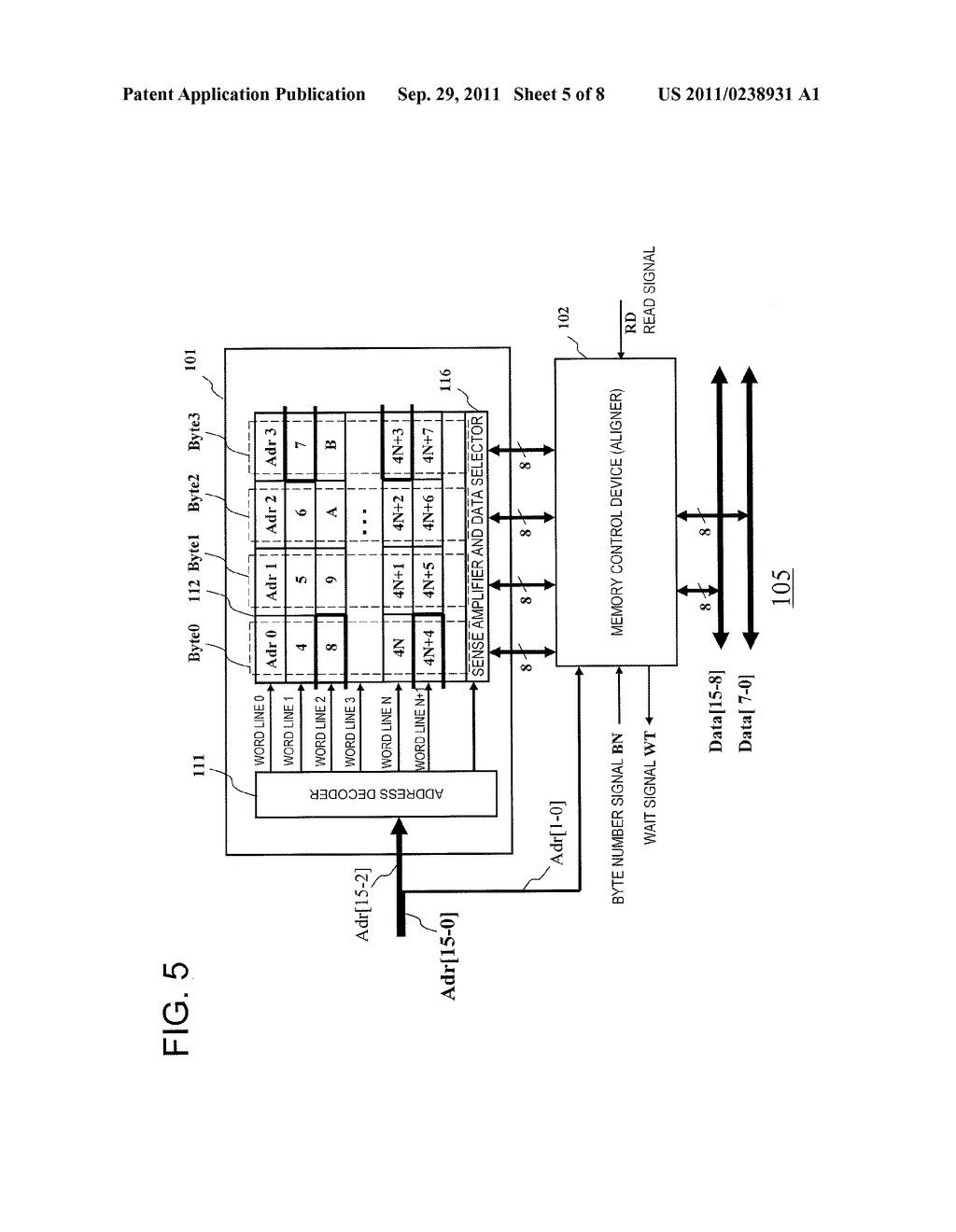 MEMORY DEVICE, MEMORY SYSTEM AND MICROCONTROLLER INCLUDING MEMORY DEVICE,     AND MEMORY CONTROL DEVICE - diagram, schematic, and image 06