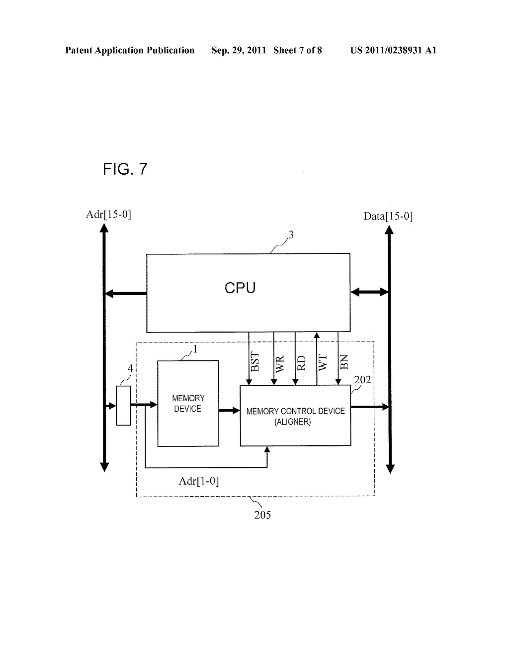 MEMORY DEVICE, MEMORY SYSTEM AND MICROCONTROLLER INCLUDING MEMORY DEVICE,     AND MEMORY CONTROL DEVICE - diagram, schematic, and image 08