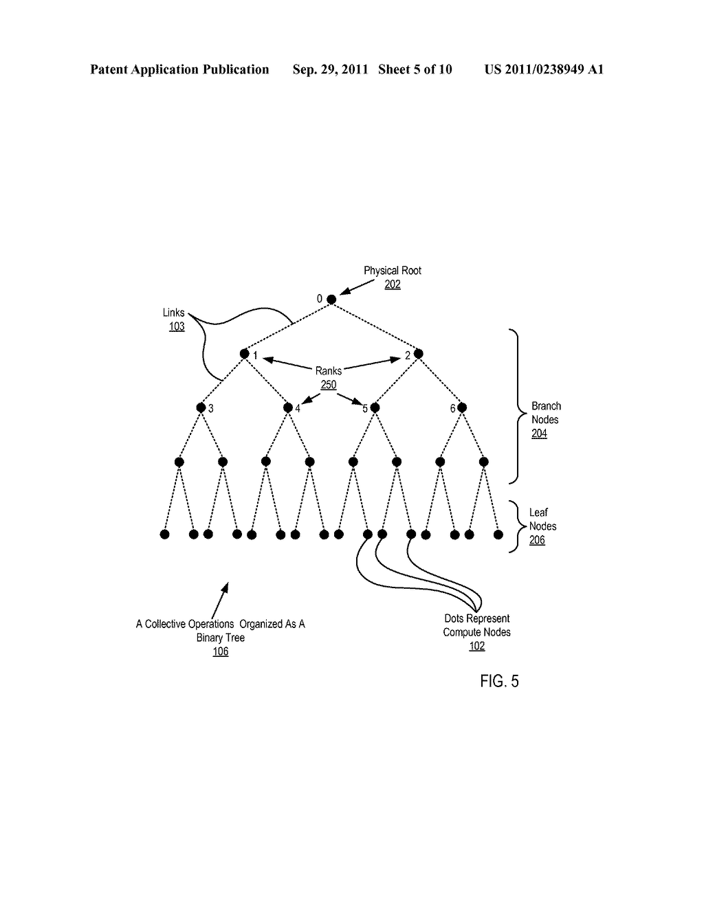 Distributed Administration Of A Lock For An Operational Group Of Compute     Nodes In A Hierarchical Tree Structured Network - diagram, schematic, and image 06