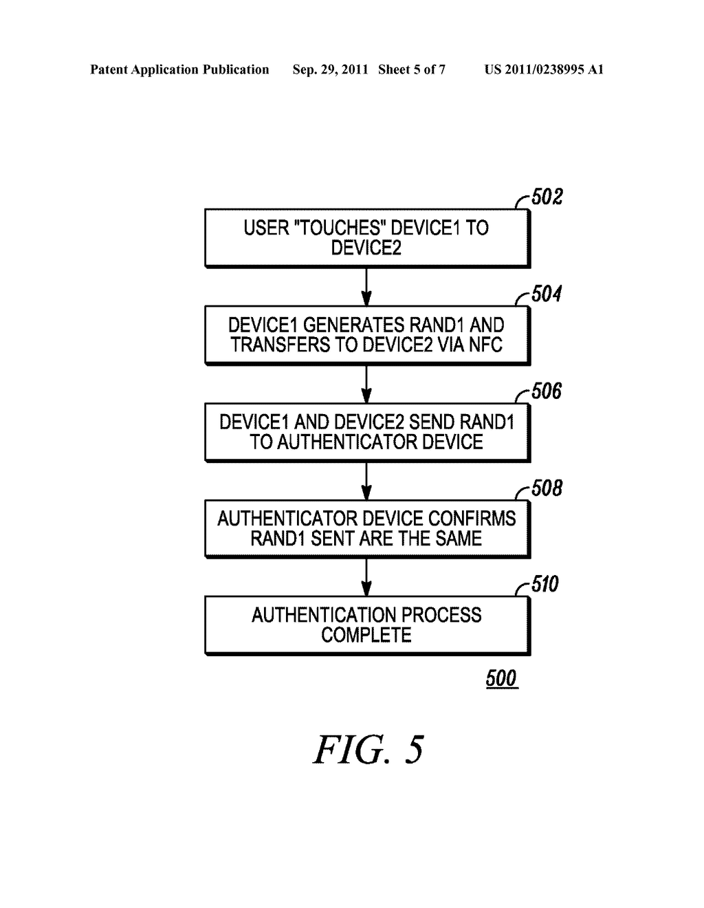 METHODS FOR AUTHENTICATION USING NEAR-FIELD - diagram, schematic, and image 06