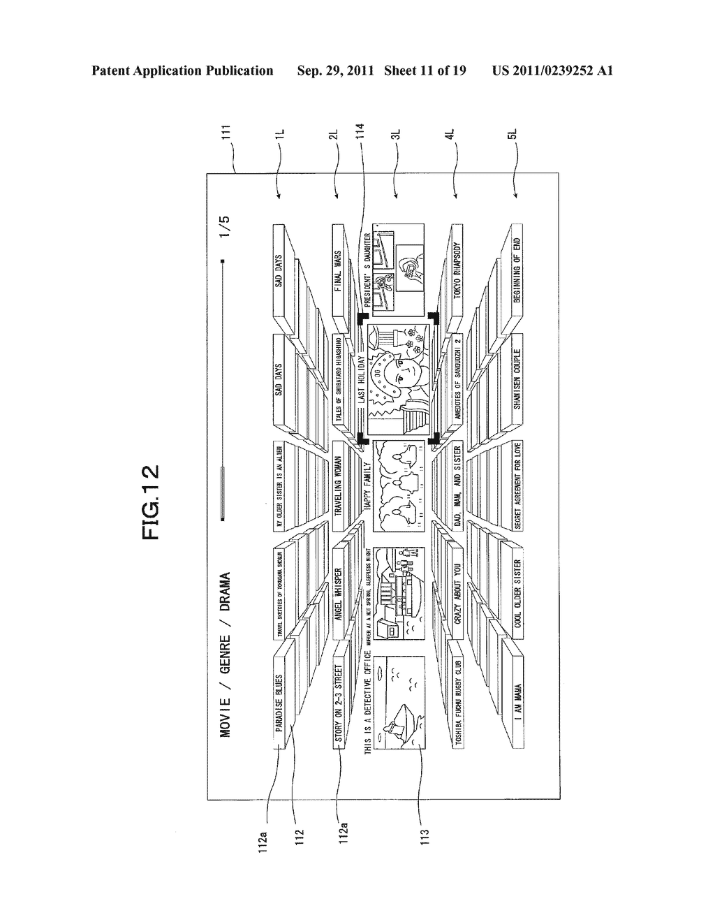 Video Contents Display System, Video Contents Display Method, and Program     for the Same - diagram, schematic, and image 12