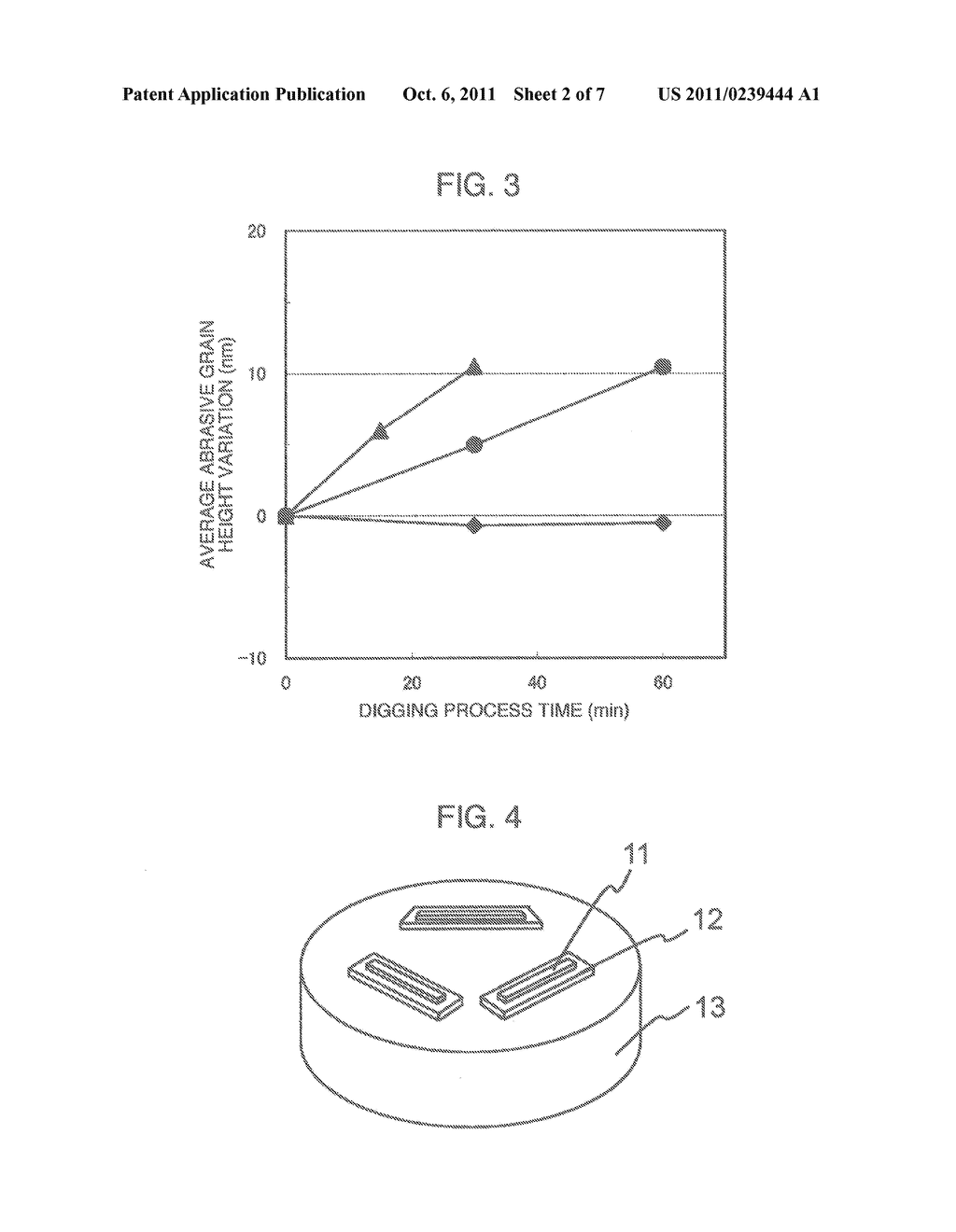 Method of Manufacturing Lapping Plate, and Method of Manufacturing     Magnetic Head Slider using the Lapping Plate - diagram, schematic, and image 03