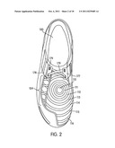 Article of Footwear with a Water Repelling Member diagram and image