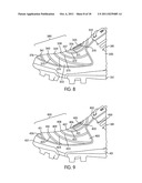 Article of Footwear with a Water Repelling Member diagram and image