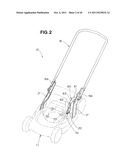 WALK-BEHIND LAWNMOWER diagram and image