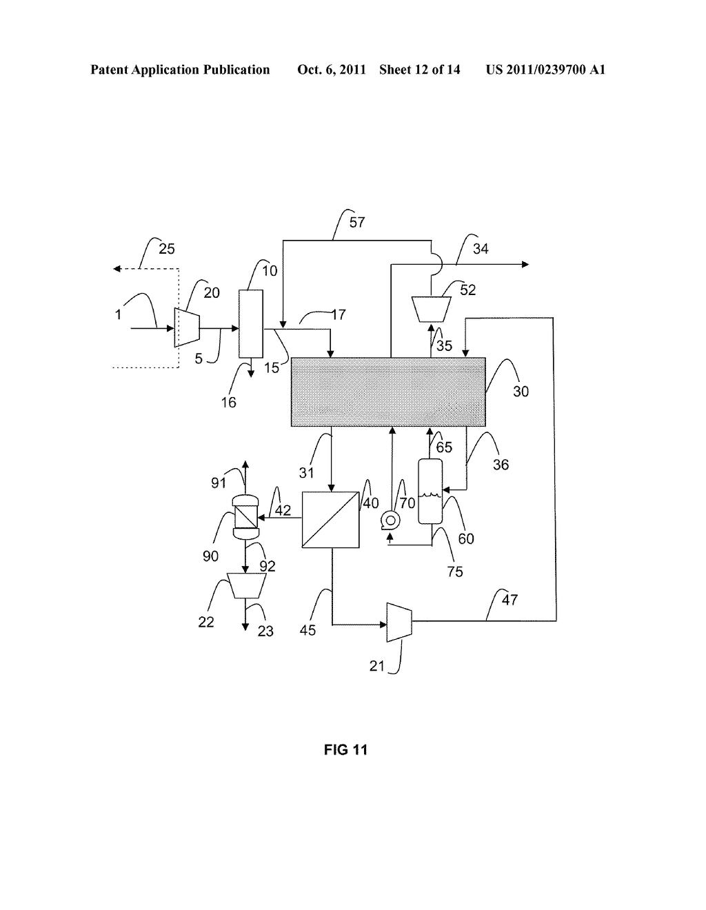 Method of Obtaining Carbon Dioxide From Carbon Dioxide-Containing Gas     Mixture - diagram, schematic, and image 13