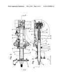 LENGTH-ADJUSTABLE STEERING ACTUATION UNIT FOR A MOTOR VEHICLE WITH A     SUPPORT AND A STEERING COLUMN diagram and image