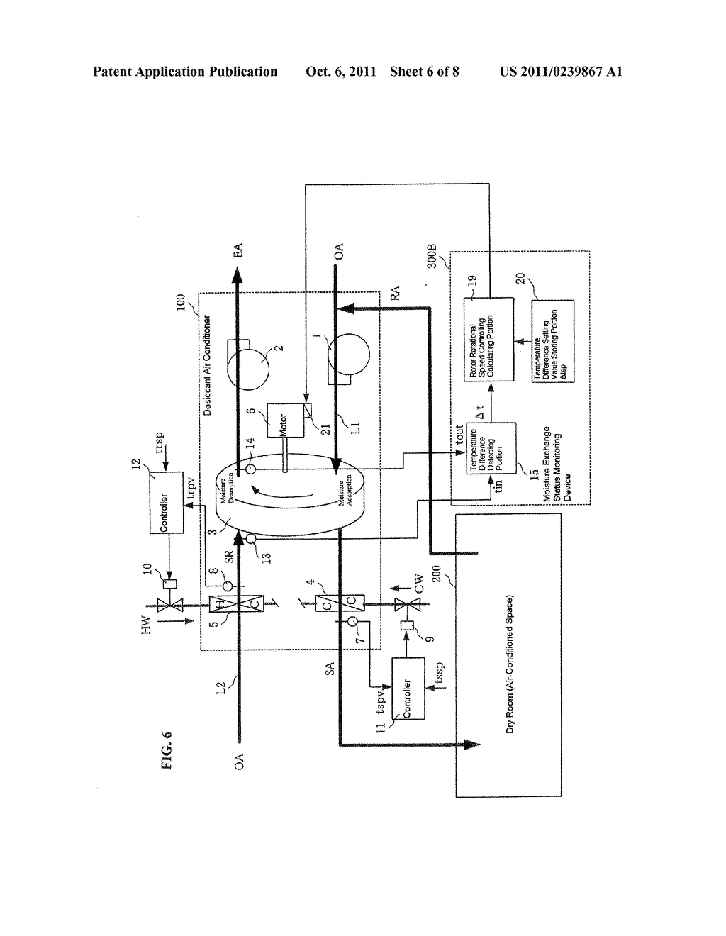 ADSORBING/DESORBING DEVICE AND ADSORBATE EXCHANGE STATUS MONITORING METHOD - diagram, schematic, and image 07