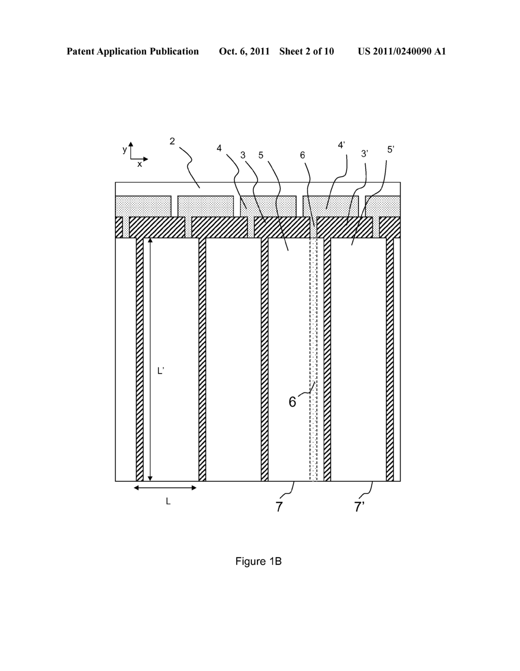 PHOTOVOLTAIC MODULE INCLUDING A TRANSPARENT CONDUCTIVE ELECTRODE HAVING A     VARIABLE THICKNESS, AND METHODS FOR MANUFACTURING SAME - diagram, schematic, and image 03