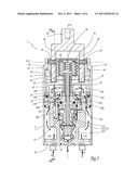 SINGLE-CONTROL THERMOSTATIC CARTRIDGE AND MIXER FAUCET INCLUDING SUCH A     CARTRIDGE diagram and image