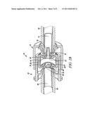 ASEPTIC CONNECTOR WITH DEFLECTABLE RING OF CONCERN AND METHOD diagram and image